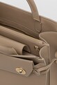 Guess geantă de piele BIANCA HWBIAA.L5117 bej