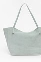 Аксессуары Двусторонняя кожаная сумка Patrizia Pepe 2B0130.L153 бирюзовый