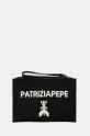 Torba Patrizia Pepe tekstil crna 2Q0023.K264
