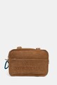 Patrizia Pepe borsa in pelle scamosciata pelle scamosciata marrone 2B0125.L152P