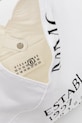 Bavlnená taška MM6 Maison Margiela SB6WD0013.P7260 biela