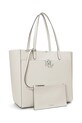 Accessori Lauren Ralph Lauren borsa a mano in pelle 431960183 bianco