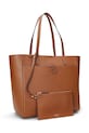 Akcesoria Lauren Ralph Lauren torebka skórzana 431960183 brązowy