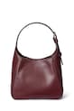 Doplnky Kožená kabelka Lauren Ralph Lauren 431966750 burgundské