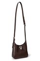 Lauren Ralph Lauren torebka skórzana 431966750 brązowy SS25