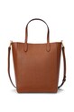 Кожаная сумочка Lauren Ralph Lauren 431966760 коричневый SS25