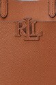 Кожаная сумочка Lauren Ralph Lauren 431966760 коричневый