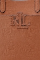 Кожаная сумочка Lauren Ralph Lauren 431966760 коричневый