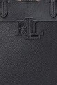 Шкіряна сумочка Lauren Ralph Lauren 431966760 чорний