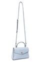 Kožená kabelka Lauren Ralph Lauren 431966765 modrá SS25