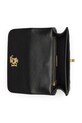 Δερμάτινη τσάντα Lauren Ralph Lauren μαύρο 431966768