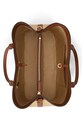 Lauren Ralph Lauren torebka shopper damska skórzana brązowy 431966776