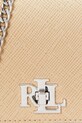 Lauren Ralph Lauren geantă de piele 432966784 bej