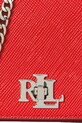 Kožená kabelka Lauren Ralph Lauren 432966784 oranžová