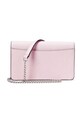 Akcesoria Lauren Ralph Lauren torebka skórzana 432966784 różowy