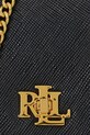 Lauren Ralph Lauren geantă de piele 432966784 negru