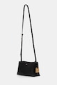 Δερμάτινη τσάντα Dkny R44E1I54 μαύρο AW25