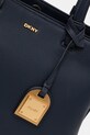 Kožená kabelka Dkny námořnická modř R44D1I53