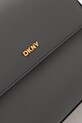 Шкіряна сумочка Dkny сірий R44EKI55