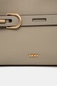 Kožená kabelka Dkny béžová R44EAI69