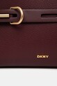 Accesorii Dkny poseta de piele R44EAI69 burgundia
