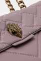 Kožna torba Kurt Geiger London ljubičasta 3586295109