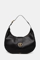 Kožená kabelka Kurt Geiger London usňová koža čierna 4021600109
