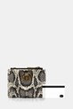 Kožená peněženka Kurt Geiger London 3597444719 béžová
