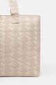 Accessori Lacoste borsa a mano in cotone NU4994PB beige