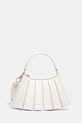 Lacoste leather handbag grain leather white NU5011DP