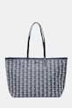 Lacoste handbag faux grain leather blue NF5001ZE