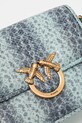 Pinko poșetă de piele turcoaz 104297.A2CH