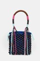 Kabelka Pinko vzorovaný námořnická modř 104616.A2E0
