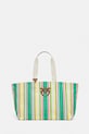 Pinko torebka tekstylny zielony 104754.A2G5