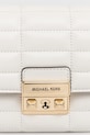 Kožená listová kabelka MICHAEL Michael Kors biela 32S4G2RC9L