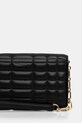 Doplnky Kožená listová kabelka MICHAEL Michael Kors 32S4G2RC9L čierna