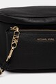 Kožená kabelka MICHAEL Michael Kors černá 30S4G04M8L