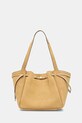Нубукова сумка Tory Burch Romy Nubuck Tote замша жовтий 165689.250
