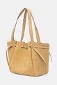 Нубукова сумка Tory Burch Romy Nubuck Tote 165689.250 жовтий SS25