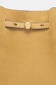 Нубукова сумка Tory Burch Romy Nubuck Tote жовтий 165689.250