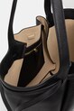 Kožna torba Tory Burch Romy Pebbled Tote 163388.001 crna