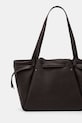 Accessori Tory Burch borsa a mano in pelle Romy Pebbled Tote 163388.200 marrone