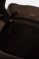 Δερμάτινη τσάντα Tory Burch Romy Pebbled Tote 163388.200 καφέ
