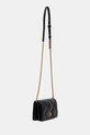 Tory Burch poseta de piele Kira Diamond Quilt 158624.001 negru SS25
