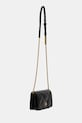 Δερμάτινη τσάντα Tory Burch Kira Diamond Quilt 158624.001 μαύρο SS25