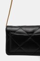 Tory Burch poseta de piele Kira Diamond Quilt negru 158624.001