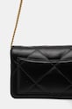 Δερμάτινη τσάντα Tory Burch Kira Diamond Quilt μαύρο 158624.001