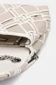 Tory Burch torebka Kira Woven Canvas Small 151267.250 beżowy