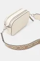 Doplnky Kožená kabelka Tory Burch Miller Mini Crossbody 171955.104 béžová