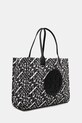 Tory Burch torebka Ella Printed 164879.001 czarny SS25